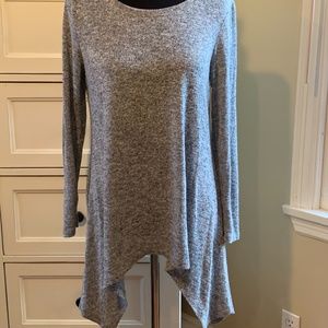 Woven tunic top